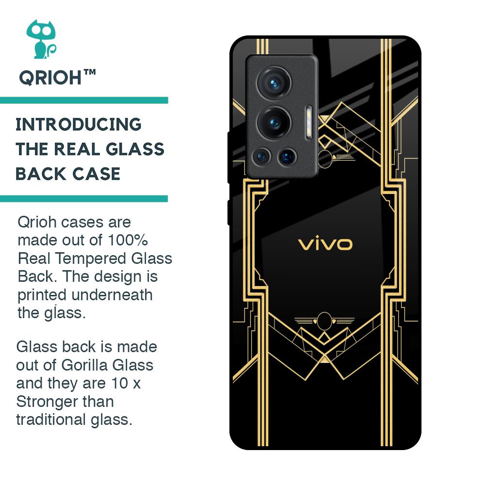 Sacred Logo Glass Case for Vivo X70 Pro