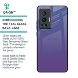 Indigo Pastel Glass Case For Vivo X70 Pro