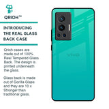 Cuba Blue Glass Case For Vivo X70 Pro