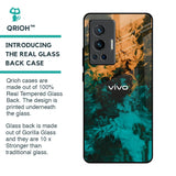 Watercolor Wave Glass Case for Vivo X70 Pro