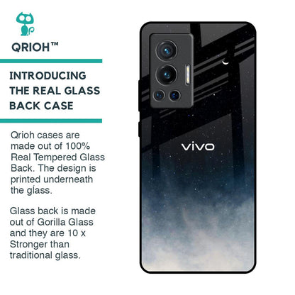 Aesthetic Sky Glass Case for Vivo X70 Pro