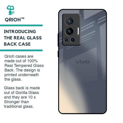 Metallic Gradient Glass Case for Vivo X70 Pro