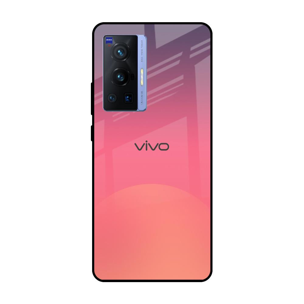 Sunset Orange Vivo X70 Pro Glass Cases & Covers Online
