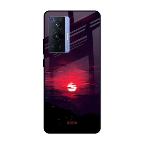 Morning Red Sky Vivo X70 Pro Glass Cases & Covers Online
