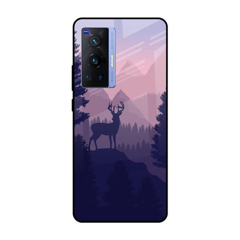 Deer In Night Vivo X70 Pro Glass Cases & Covers Online