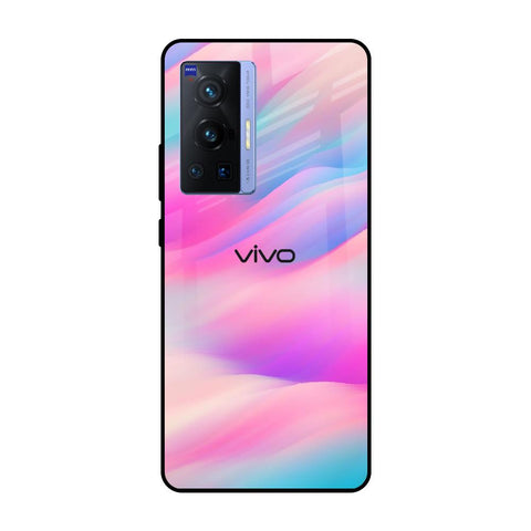Colorful Waves Vivo X70 Pro Glass Cases & Covers Online