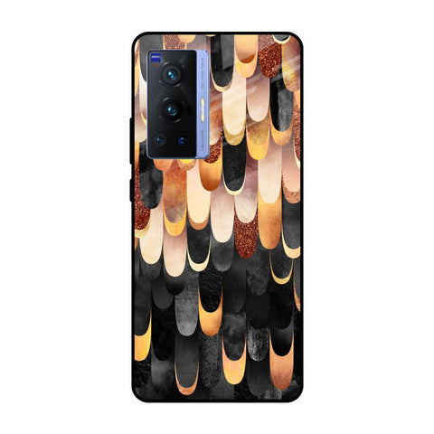 Bronze Abstract Vivo X70 Pro Glass Cases & Covers Online