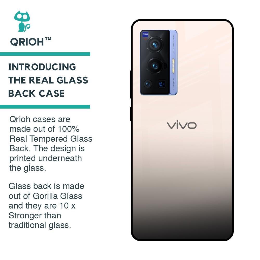 Dove Gradient Glass Case for Vivo X70 Pro