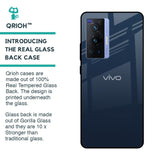 Overshadow Blue Glass Case For Vivo X70 Pro