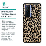 Leopard Seamless Glass Case For Vivo X70 Pro