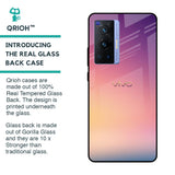 Lavender Purple Glass case for Vivo X70 Pro