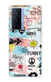 Happy Doodle Vivo X70 Pro Back Cover