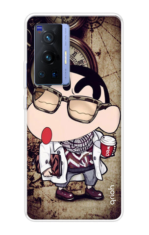 Nerdy Shinchan Vivo X70 Pro Back Cover