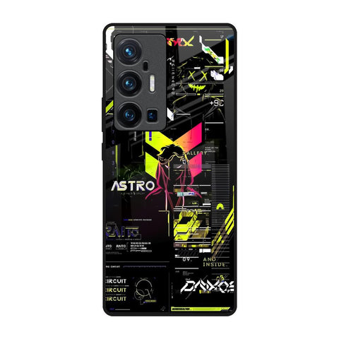 Astro Glitch Vivo X70 Pro Plus Glass Back Cover Online
