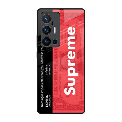 Supreme Ticket Vivo X70 Pro Plus Glass Back Cover Online