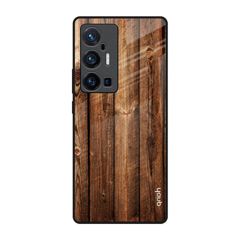 Timber Printed Vivo X70 Pro Plus Glass Back Cover Online
