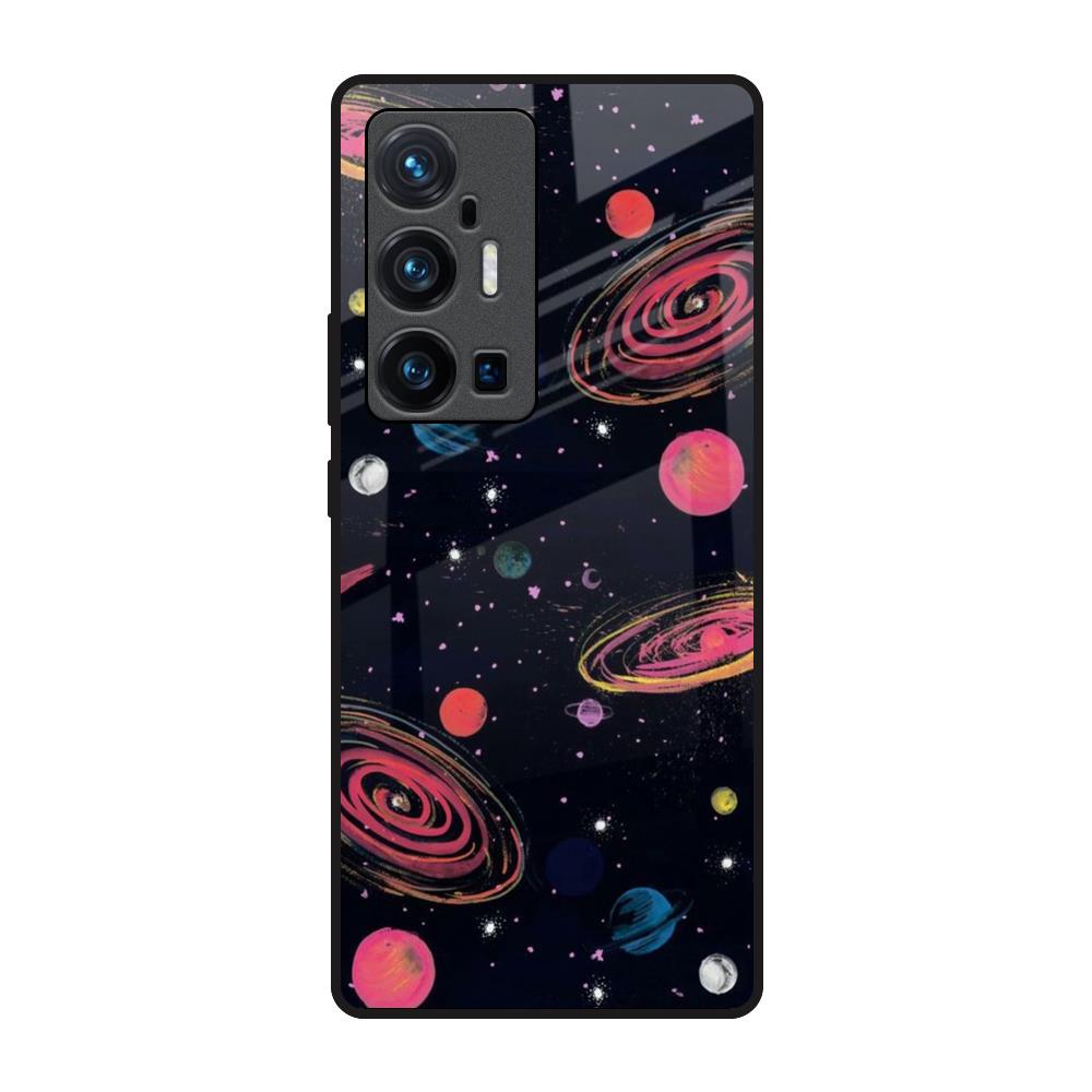 Galaxy In Dream Vivo X70 Pro Plus Glass Back Cover Online
