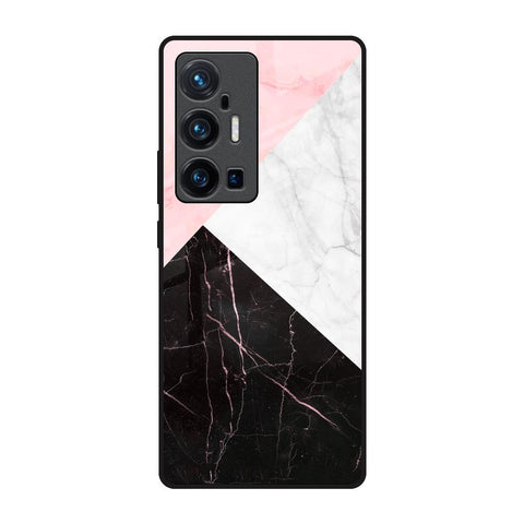 Marble Collage Art Vivo X70 Pro Plus Glass Back Cover Online