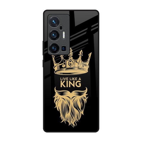 King Life Vivo X70 Pro Plus Glass Back Cover Online
