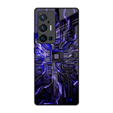 Techno Color Pattern Vivo X70 Pro Plus Glass Back Cover Online