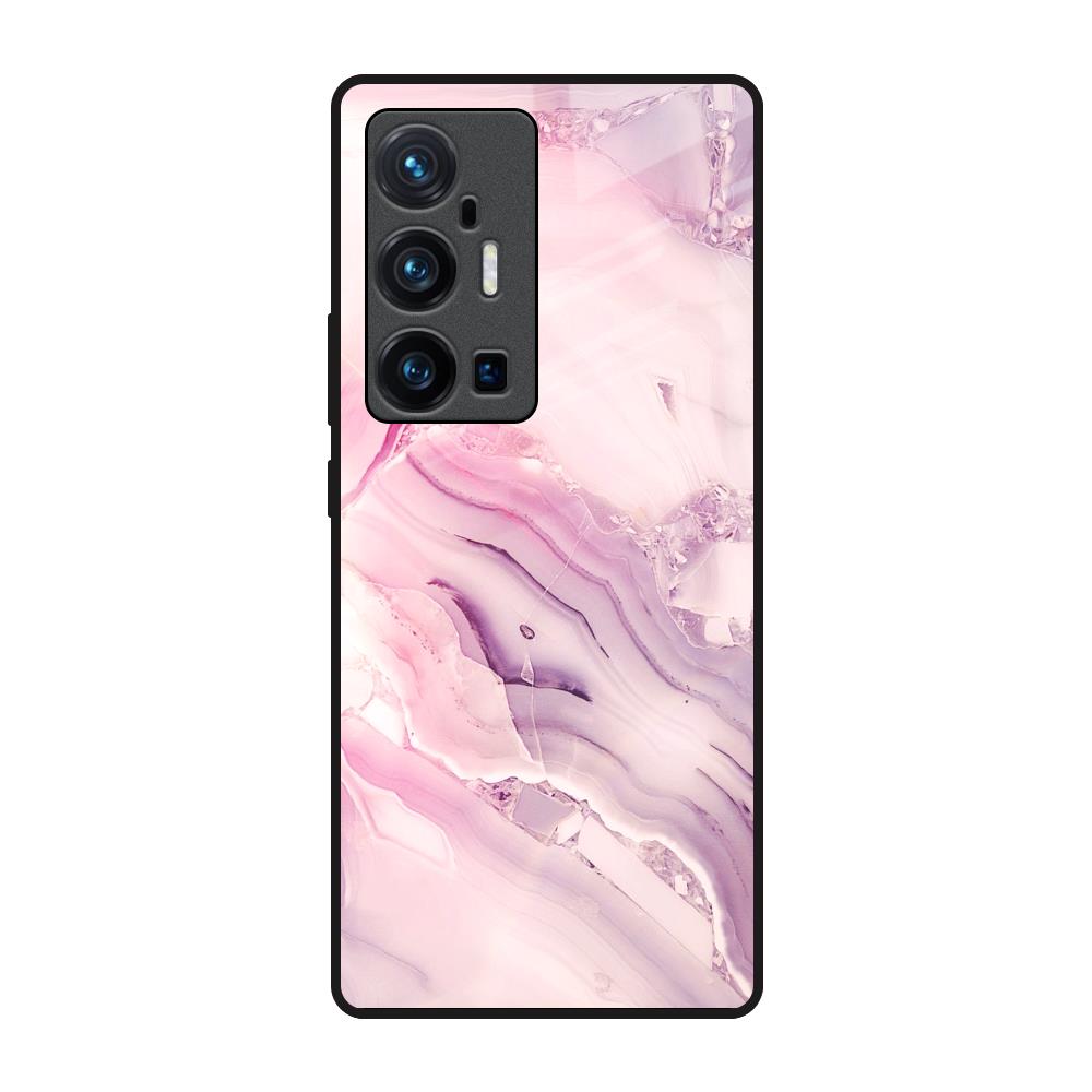 Diamond Pink Gradient Vivo X70 Pro Plus Glass Back Cover Online