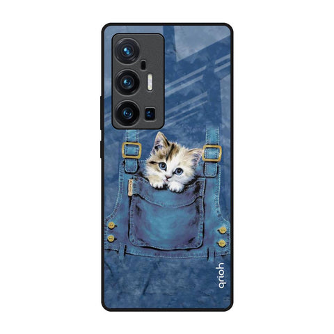 Kitty In Pocket Vivo X70 Pro Plus Glass Back Cover Online