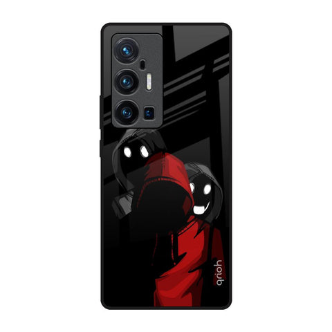 Shadow Character Vivo X70 Pro Plus Glass Back Cover Online