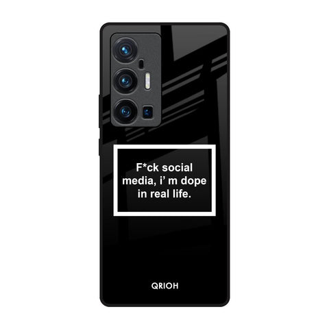 Dope In Life Vivo X70 Pro Plus Glass Back Cover Online