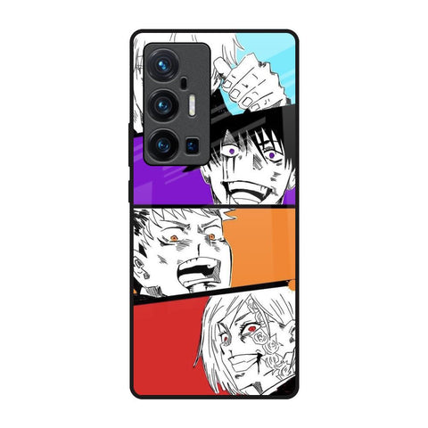 Anime Sketch Vivo X70 Pro Plus Glass Back Cover Online