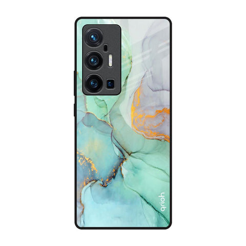 Green Marble Vivo X70 Pro Plus Glass Back Cover Online