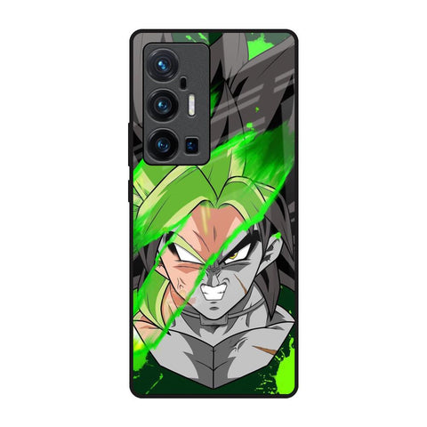 Anime Green Splash Vivo X70 Pro Plus Glass Back Cover Online
