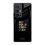 Go Your Own Way Vivo X70 Pro Plus Glass Back Cover Online
