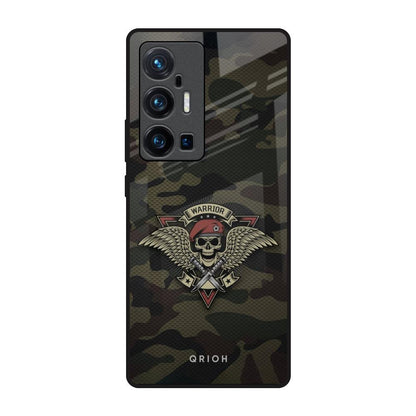 Army Warrior Vivo X70 Pro Plus Glass Back Cover Online