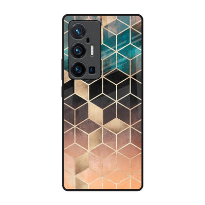Bronze Texture Vivo X70 Pro Plus Glass Back Cover Online