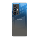 Blue Grey Ombre Vivo X70 Pro Plus Glass Back Cover Online