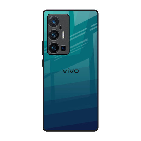 Green Triangle Pattern Vivo X70 Pro Plus Glass Back Cover Online