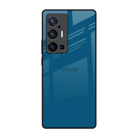 Cobalt Blue Vivo X70 Pro Plus Glass Back Cover Online