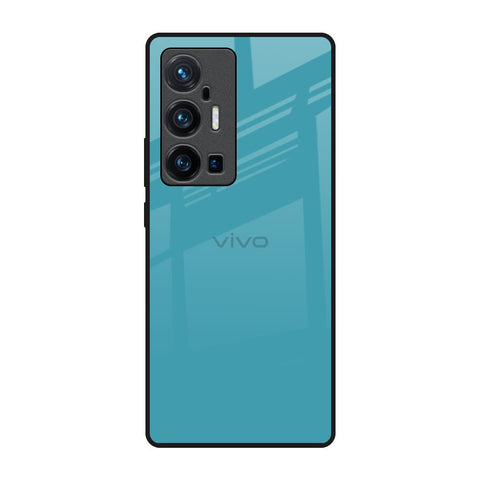 Oceanic Turquiose Vivo X70 Pro Plus Glass Back Cover Online