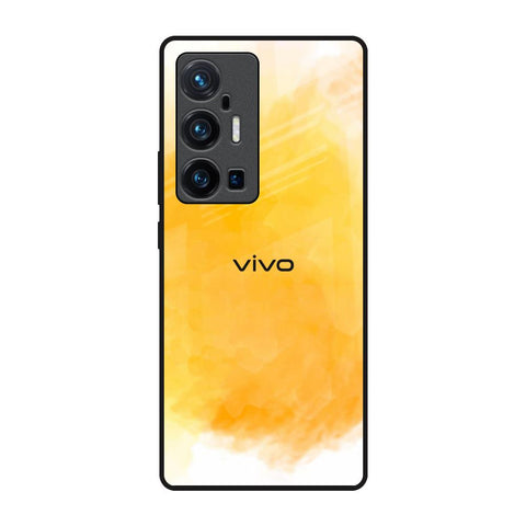 Rustic Orange Vivo X70 Pro Plus Glass Back Cover Online