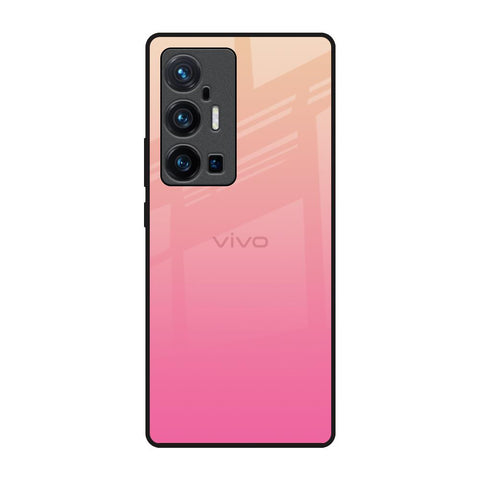 Pastel Pink Gradient Vivo X70 Pro Plus Glass Back Cover Online