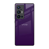 Dark Purple Vivo X70 Pro Plus Glass Back Cover Online