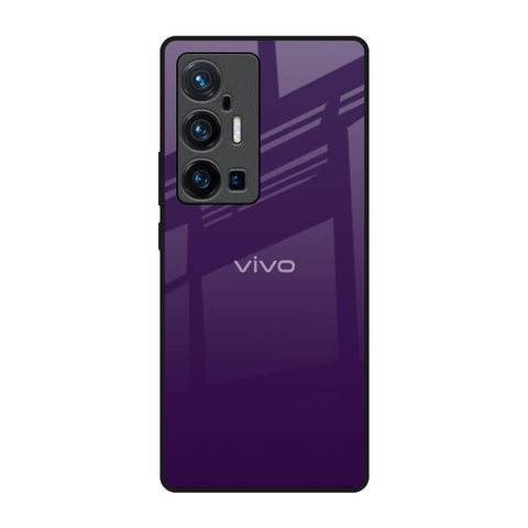 Dark Purple Vivo X70 Pro Plus Glass Back Cover Online