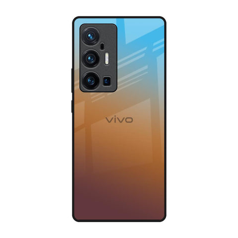 Rich Brown Vivo X70 Pro Plus Glass Back Cover Online