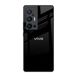 Jet Black Vivo X70 Pro Plus Glass Back Cover Online