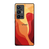 Magma Color Pattern Vivo X70 Pro Plus Glass Back Cover Online