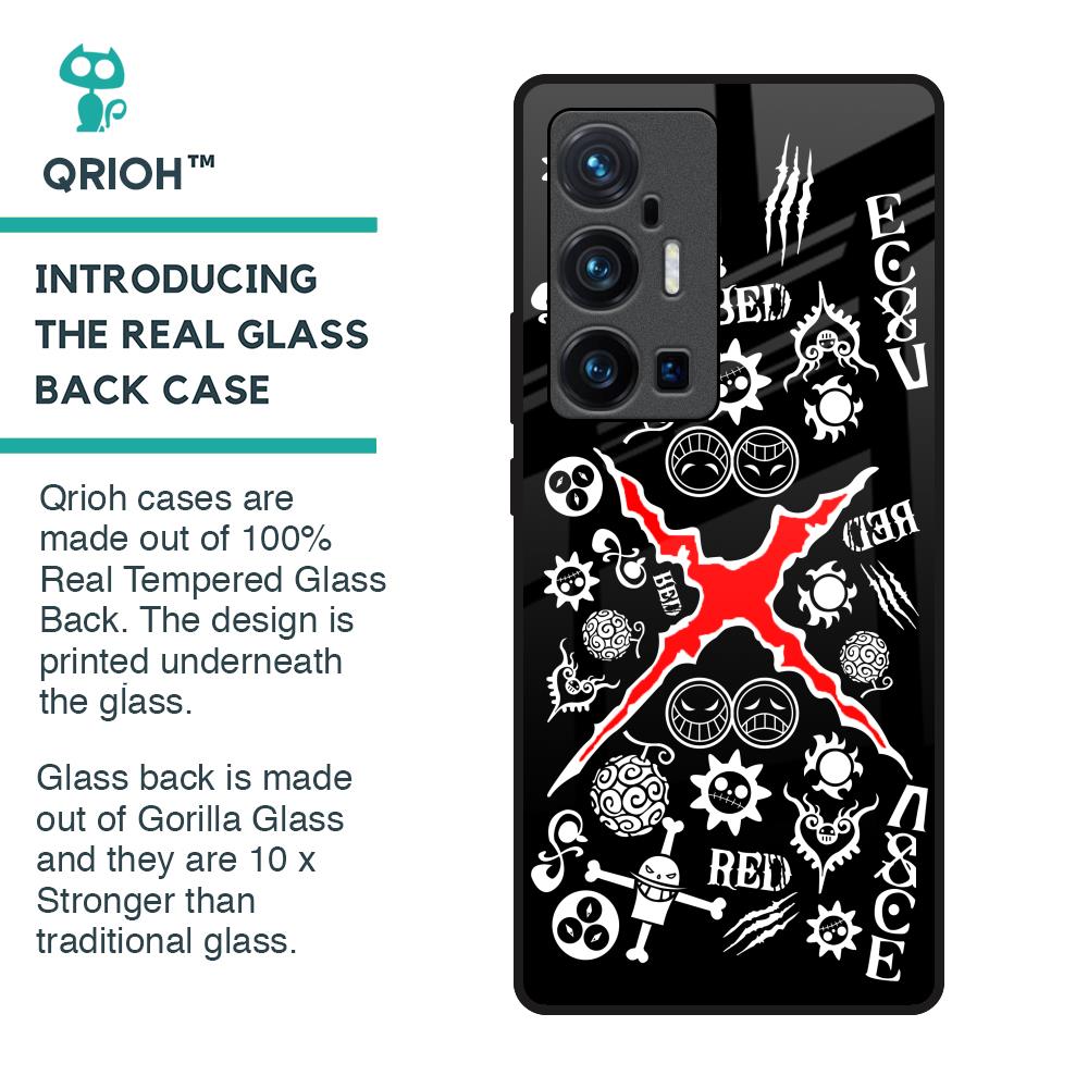 Red Zone Glass Case for Vivo X70 Pro Plus