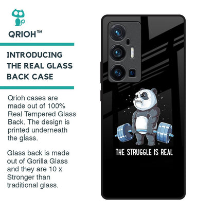 Real Struggle Glass Case for Vivo X70 Pro Plus