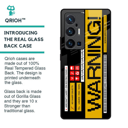 Aircraft Warning Glass Case for Vivo X70 Pro Plus