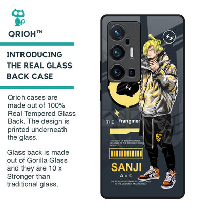 Cool Sanji Glass Case for Vivo X70 Pro Plus