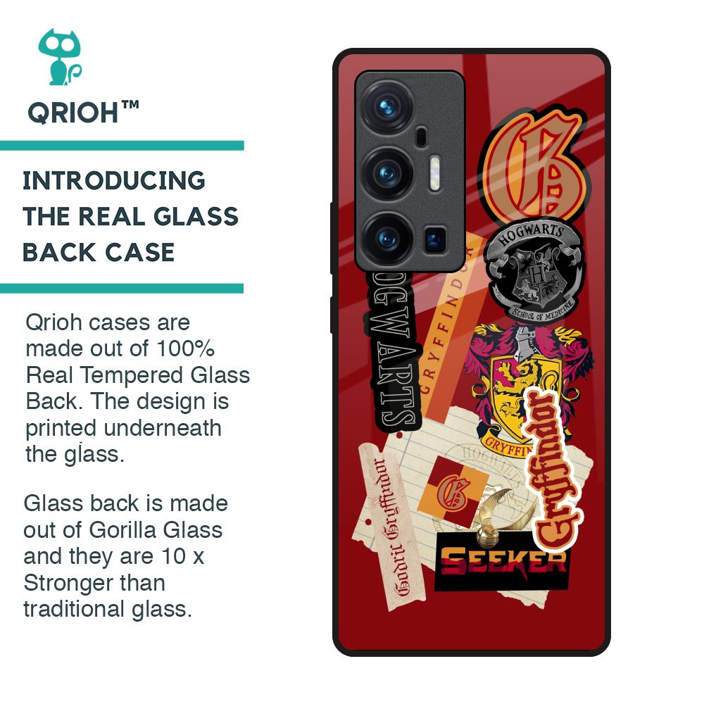 Gryffindor Glass Case for Vivo X70 Pro Plus